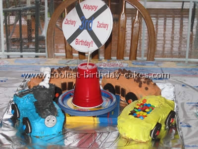 Thomas Birthday Cake Photo