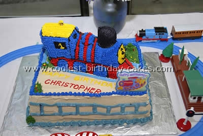 Thomas Birthday Cake Photo