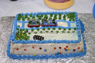 Thomas Birthday Cake Photo