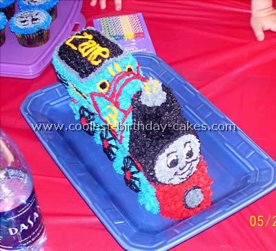 Thomas Birthday Cake Photo