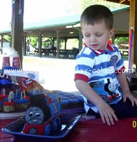 Thomas Birthday Cake Photo