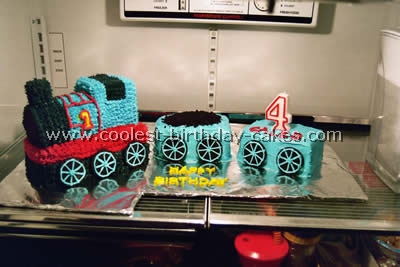 Thomas Birthday Cake Photo