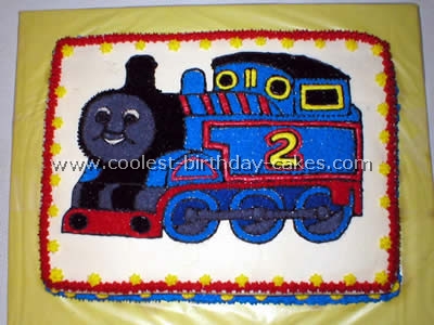 Thomas Birthday Cake Photo