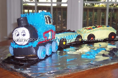 Thomas Birthday Cake Photo