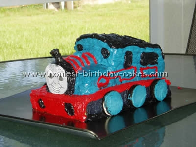 Thomas Birthday Cake Photo