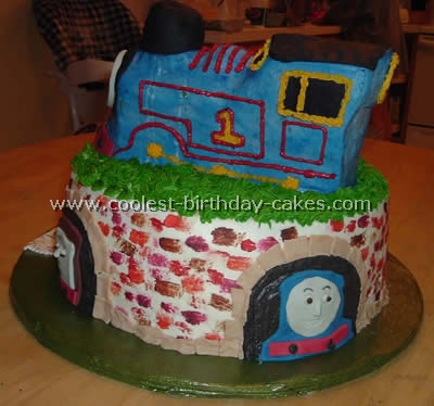 Thomas Birthday Cake Photo