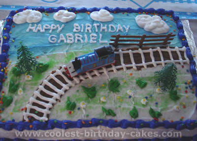 Thomas the Train Cake