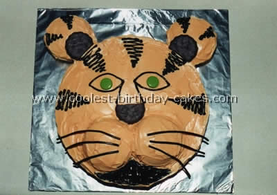 Tiger Picture Cake