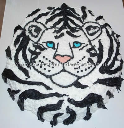 Tiger Picture Cake