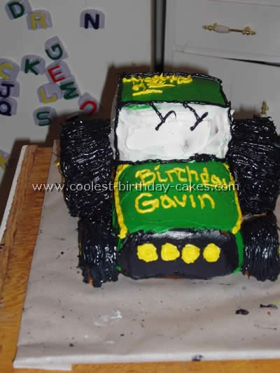 Tractor Cake Photo