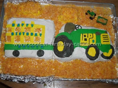 Tractor Cake Photo