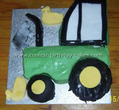 Tractor Cake Photo