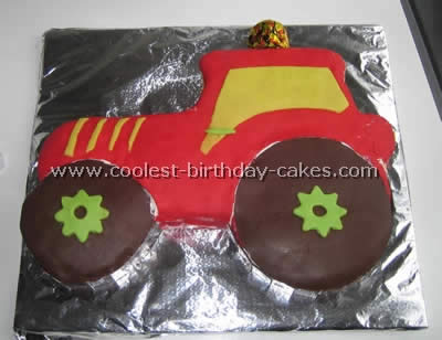 Tractor Cake Photo