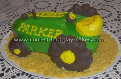 Tractor Cake Photo