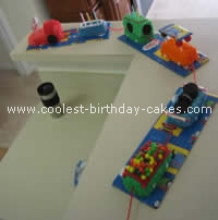 Train Birthday Cakes