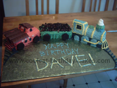 Train Birthday Cake Picture