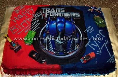 Transformers Cake Photo