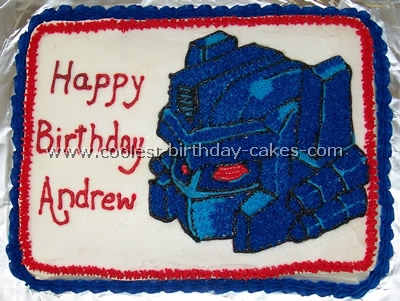 Transformers Cake Photo