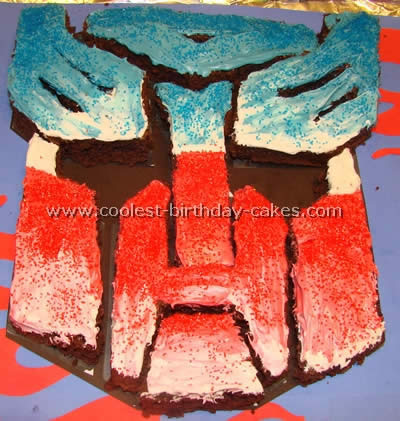 Transformers Cake Photo