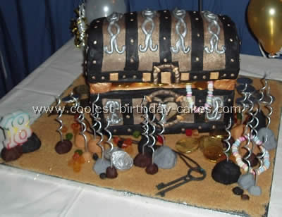 Treasure Chest Cake