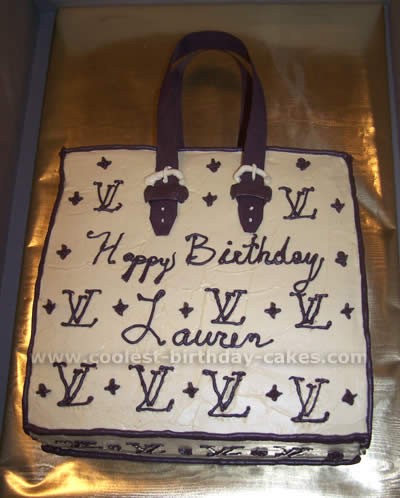 Purse-Shaped Unique Cake