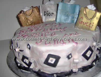 Purse-Shaped Unique Cake