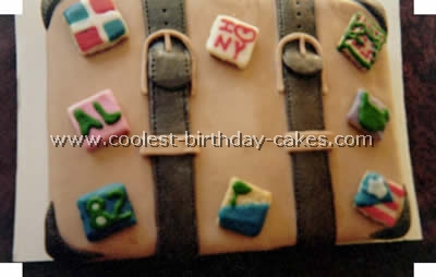 Purse-Shaped Unique Cake