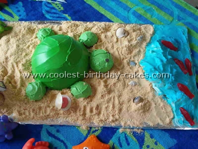 Turtle Birthday Cake Picture