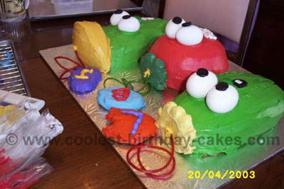 Veggie Tale Cake Photo