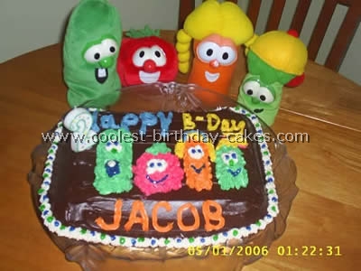 Veggie Tale Cake Photo