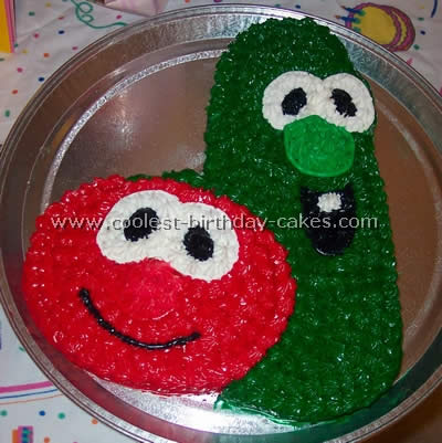 Veggie Tale Cake Photo