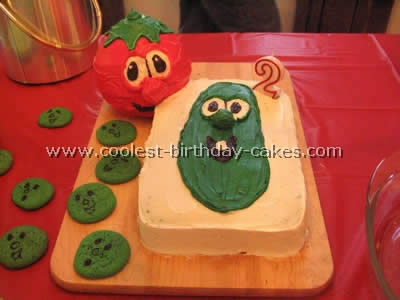 Veggie Tale Cake Photo
