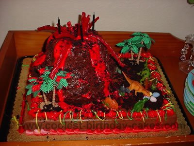 Volcano Cake