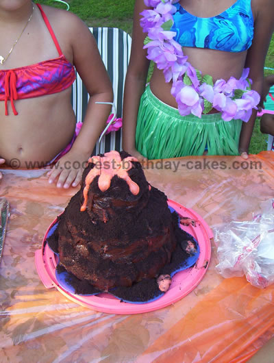 Volcano Cake