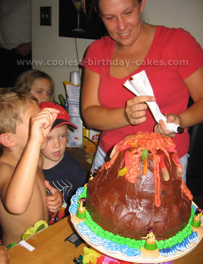 Volcano Cake