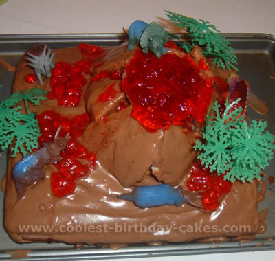 Volcano Cake