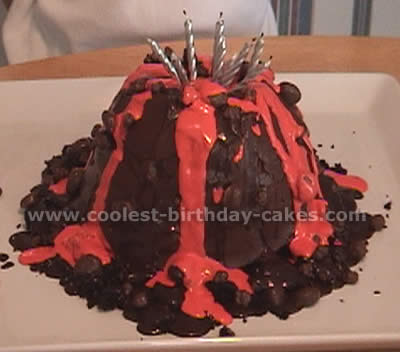 Volcano Cake