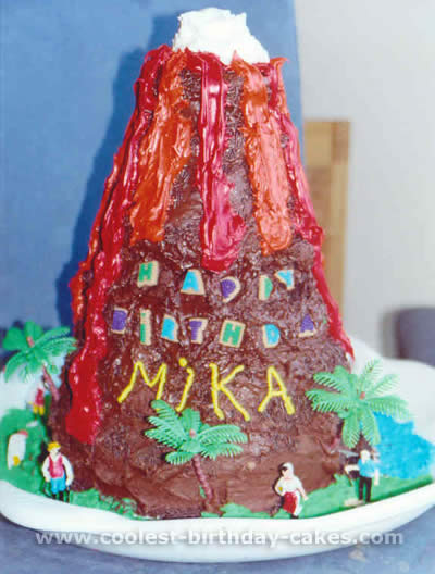 Volcano Cake