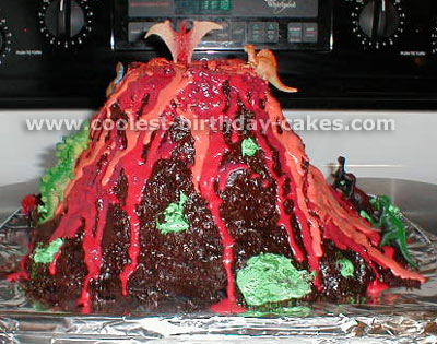 Volcano Cake