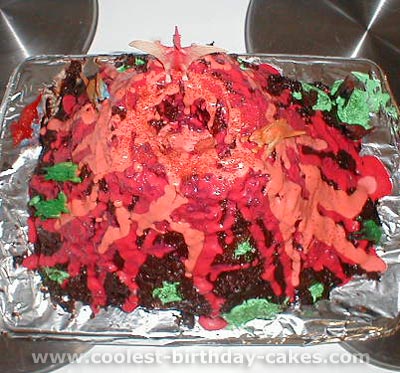 Volcano Cake