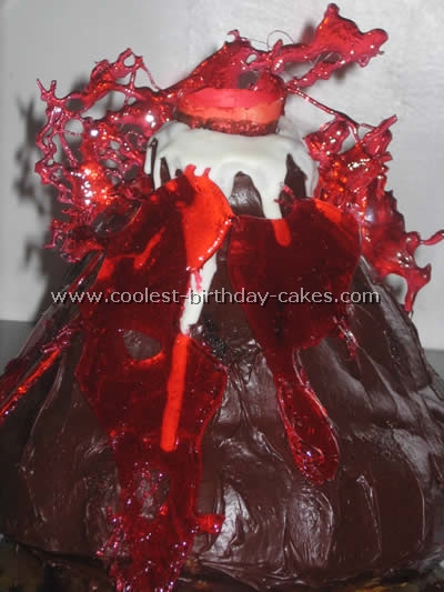 Volcano Cake