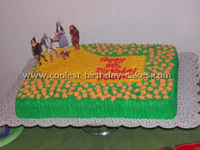 Wizard of Oz Cake Photo