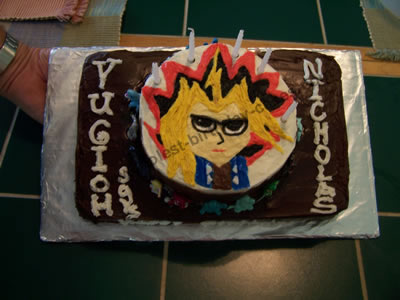 Yugioh Character Cake Photo