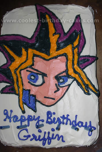 Yugioh Character Cake Photo