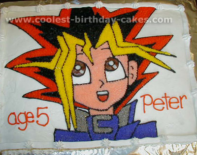 Yugioh Character Cake Photo