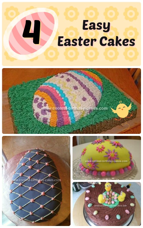 Easter Egg Cakes
