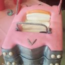 pink Cadillac cake