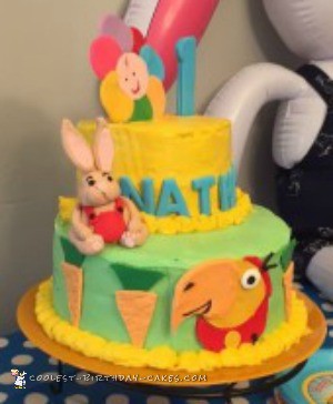 babyfirst themed cake