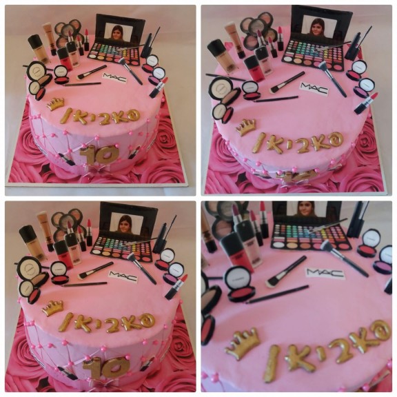 Coolest Homemade Diva Glamour and Spa Cakes