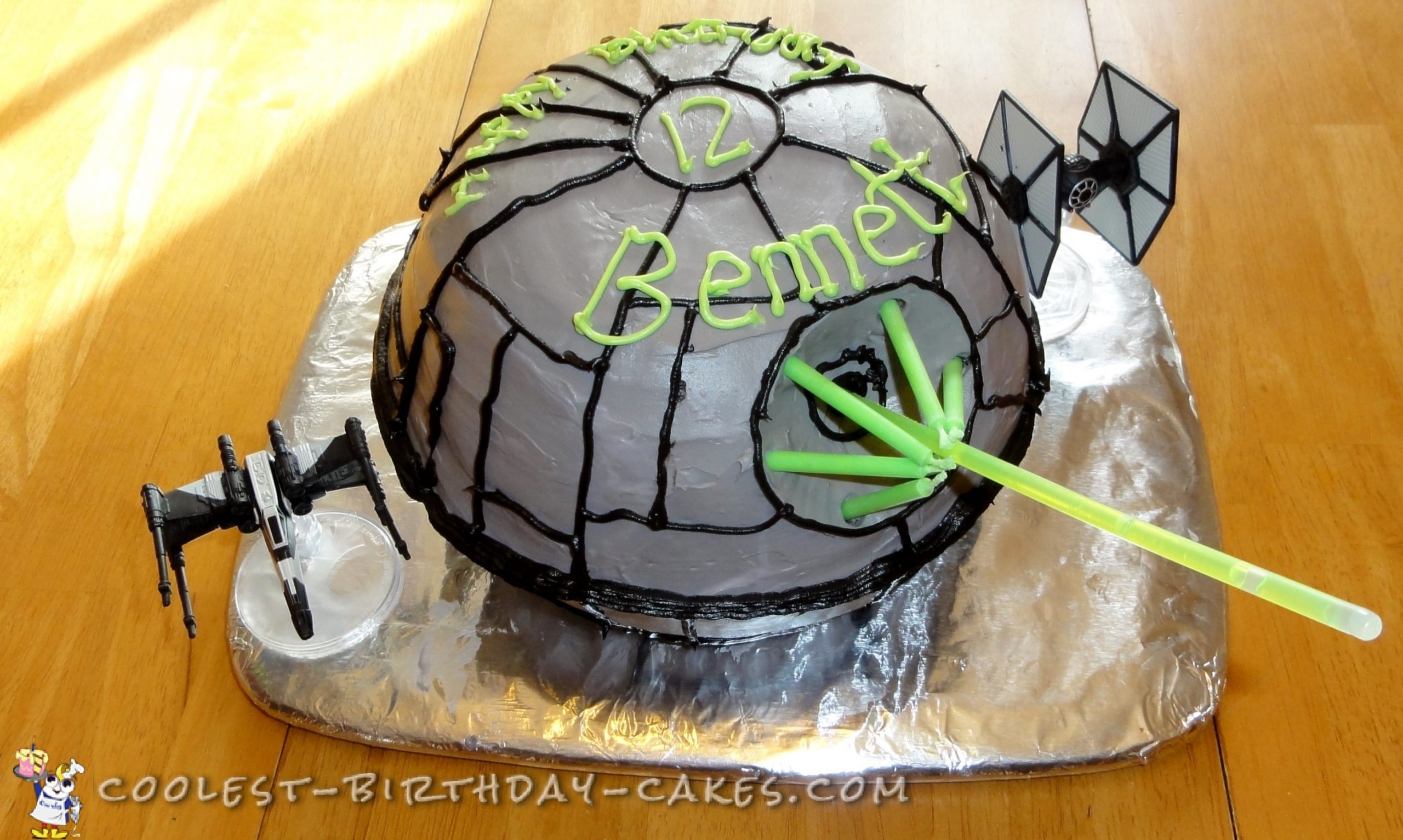 Coolest Death Star Cake